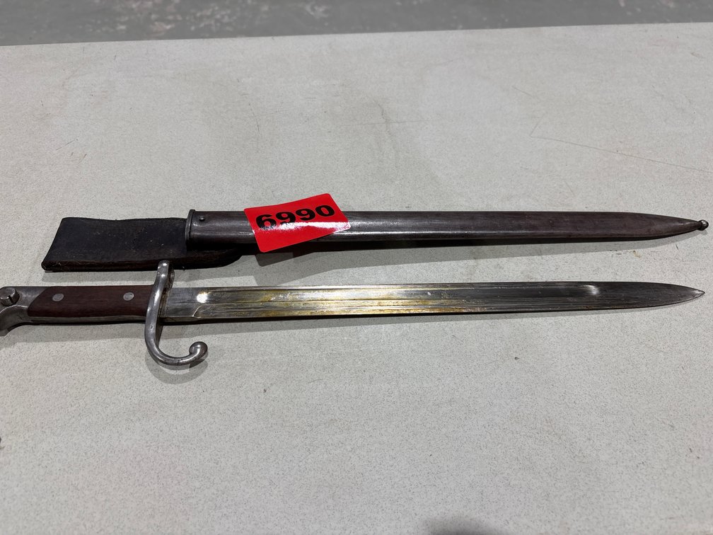 WW1 Era French Model 1914 Sword Bayonet Remington USA