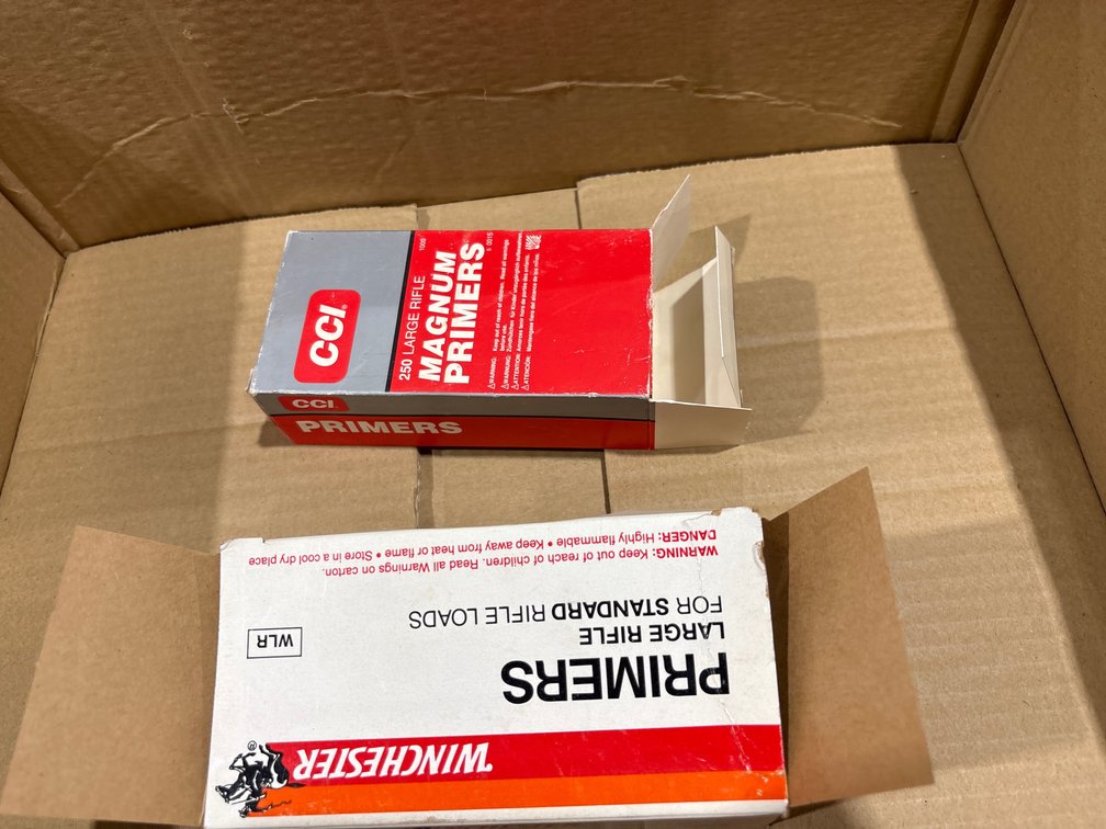 2-Boxes Large Rifle Primers