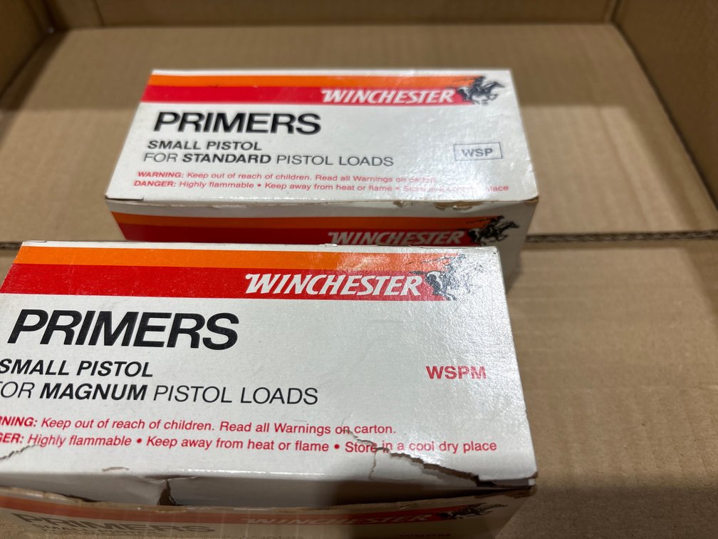 2-Boxes Winchester Small Pistol Primers