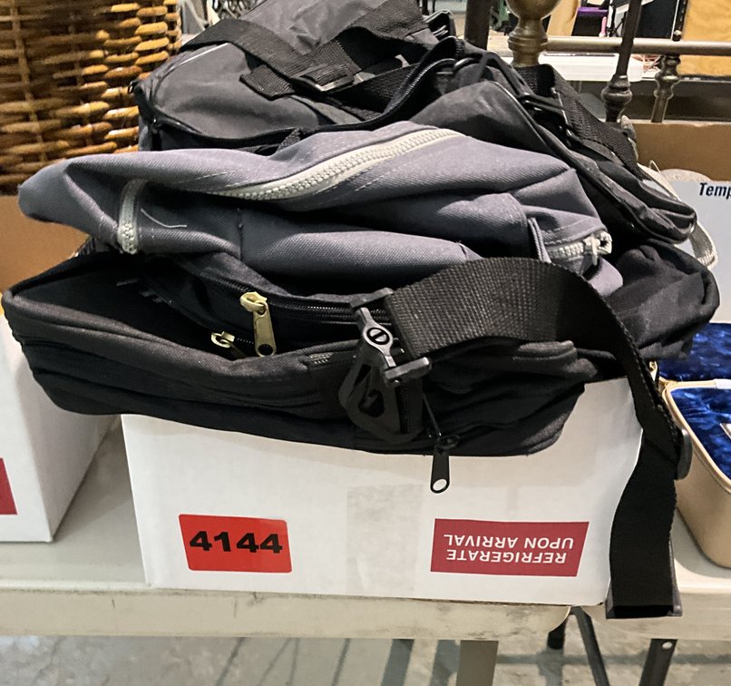 2 Boxes Of Bags & Misc. 