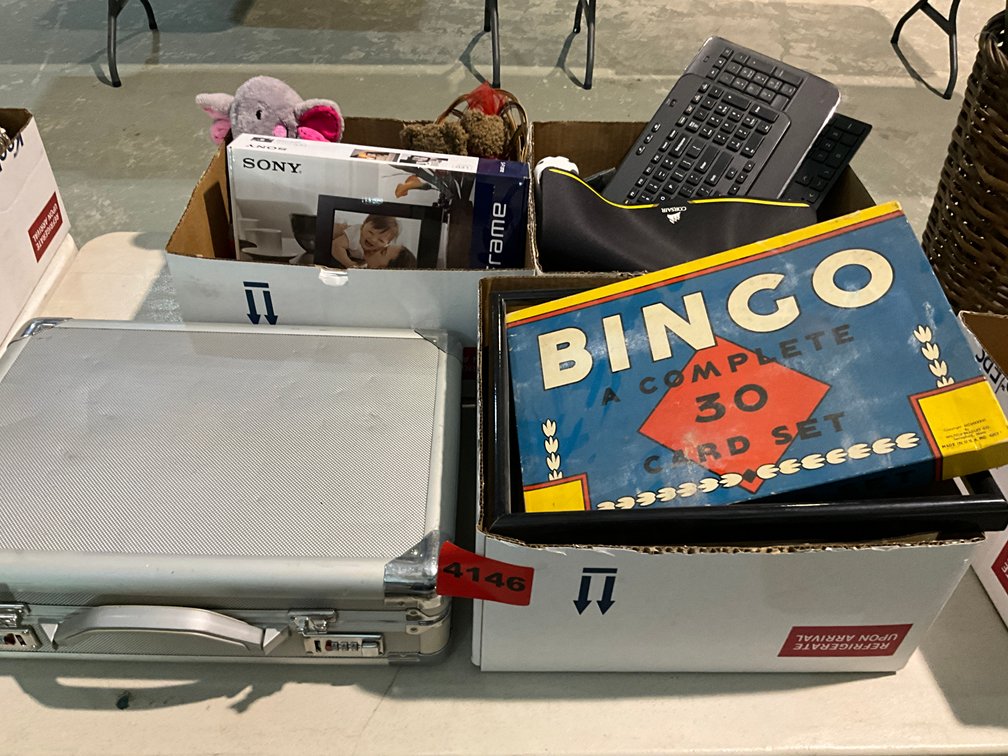 4 Boxes Misc. Lot 