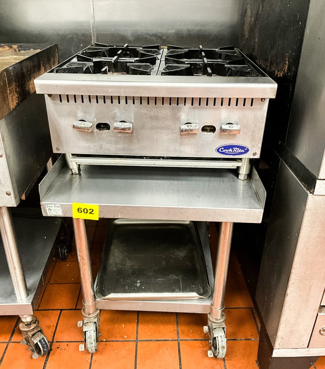 Cook Rite 4 Burner Stove Gas 