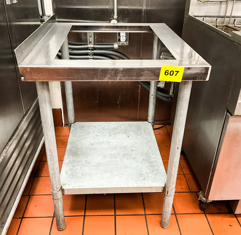 Stainless Top Stand 