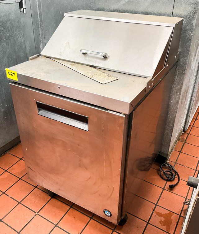 Stainless Refridgerated Prep Box 