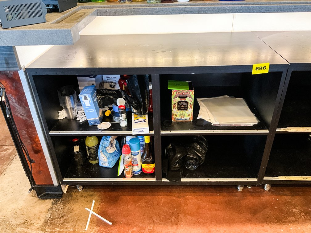 Under Bar Storage Cabinet 