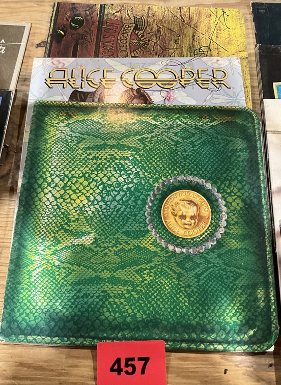 3 Alice Cooper Albums 