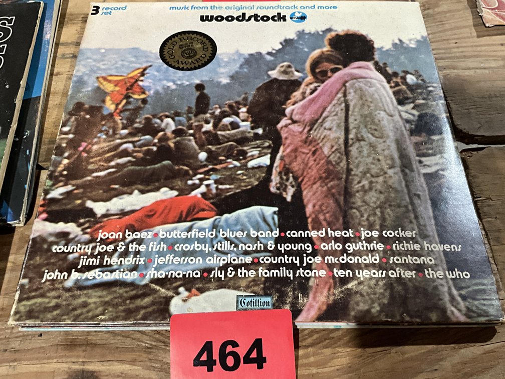 Woodstock 3 Record Albums
