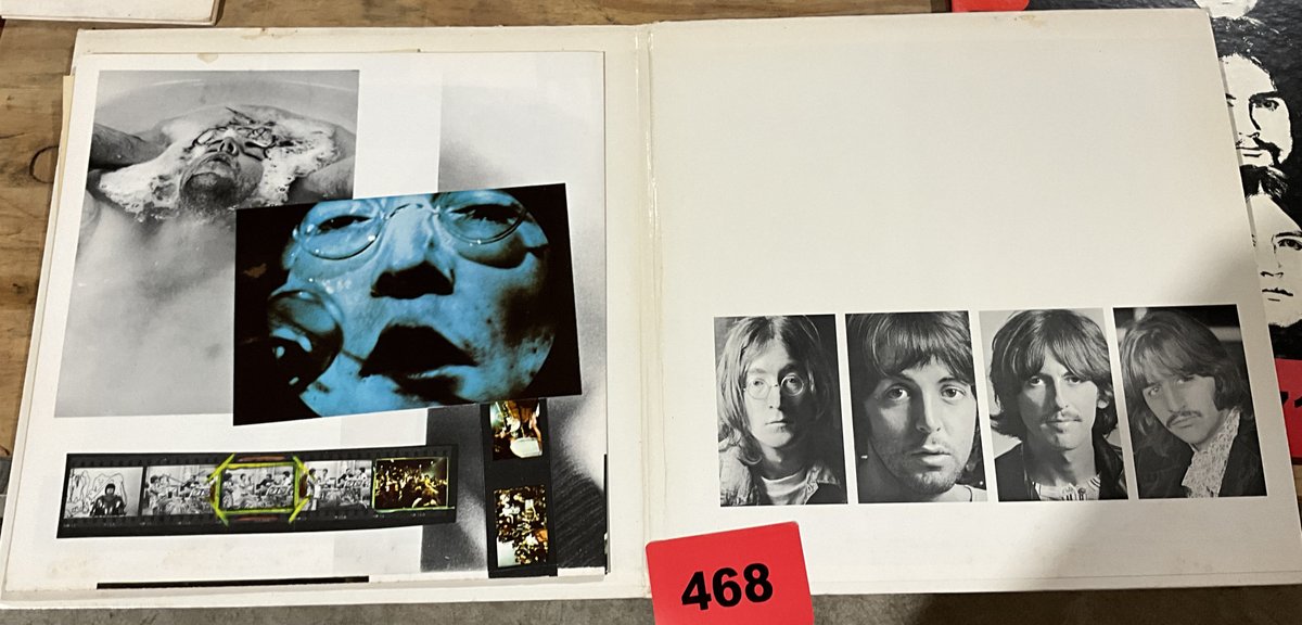 Beatles White Album W/ Band Pictures & Poster
