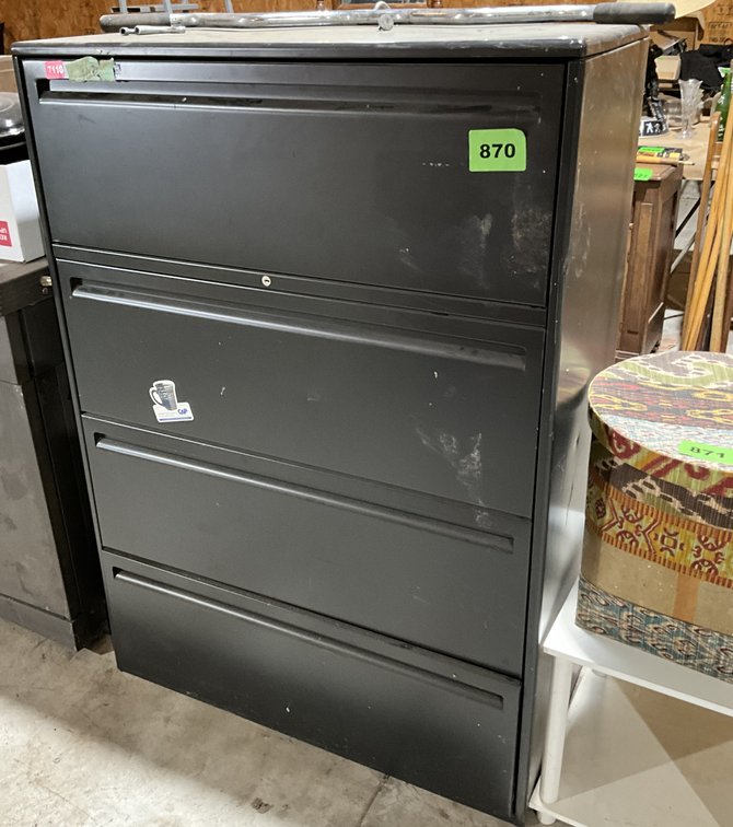 4 Drawer Lateral File Cabinet 