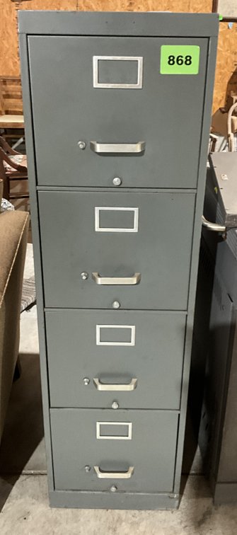 4 Drawer File Cabinet 