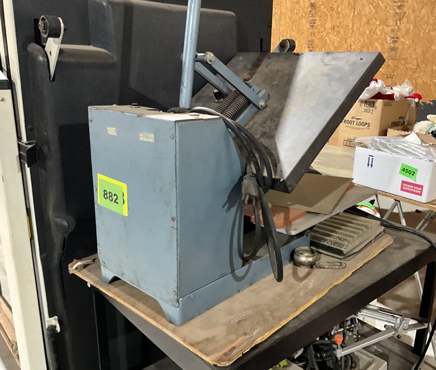 1 Iron On Transtor Press & One Hermes…
