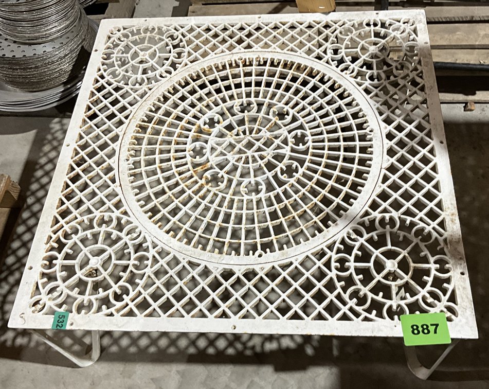 Metal Patio Table 