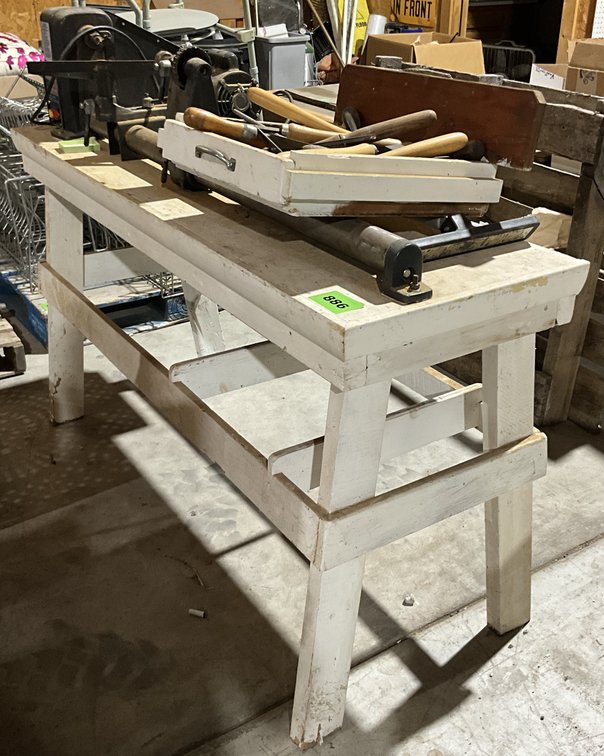Sears Craftsman 12" Wood Lathe On Stand 