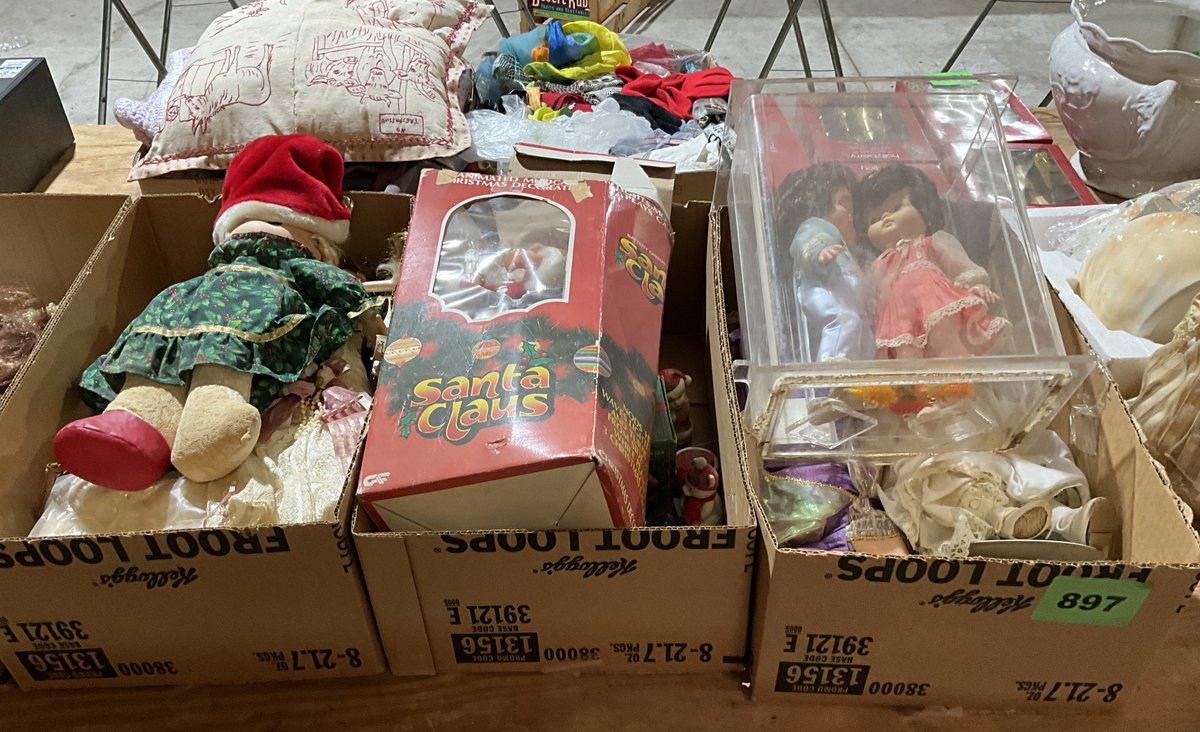 6 Boxes Asst. Dolls 