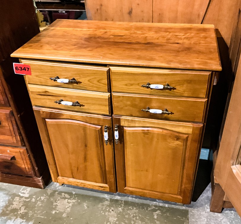 Wooden Microwave/Kitchen Stand
