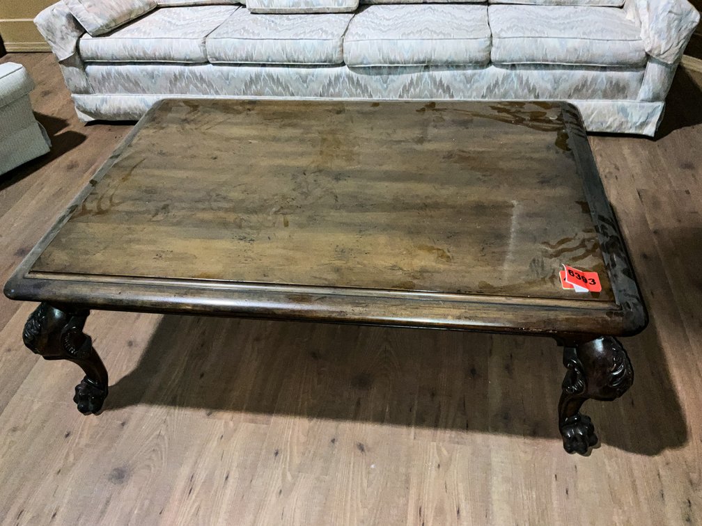 Heavy Duty Wooden Coffee Table