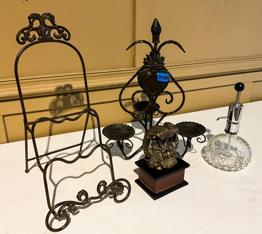 Metal & Glass Decor