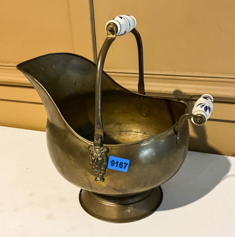 Brass Coal Scuttle