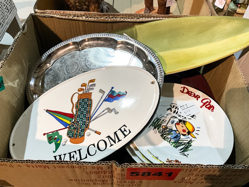 Asst. Glass & Decor Lot 