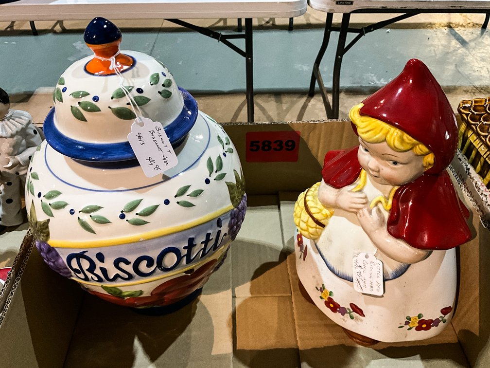 Little Red Riding Hood & Biscotti Jar