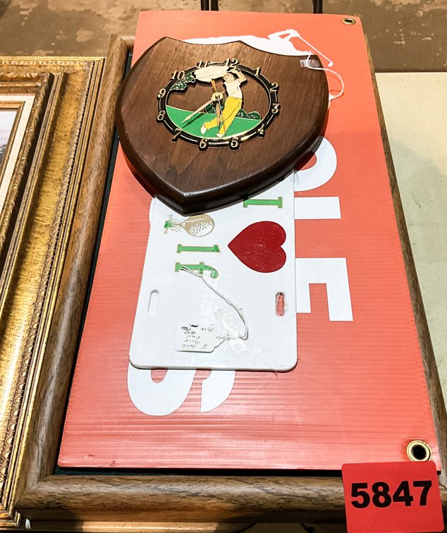 4 Pcs Golf Décor 