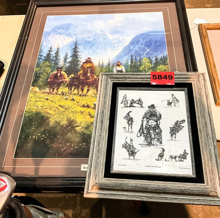 2 Western Art Pcs 