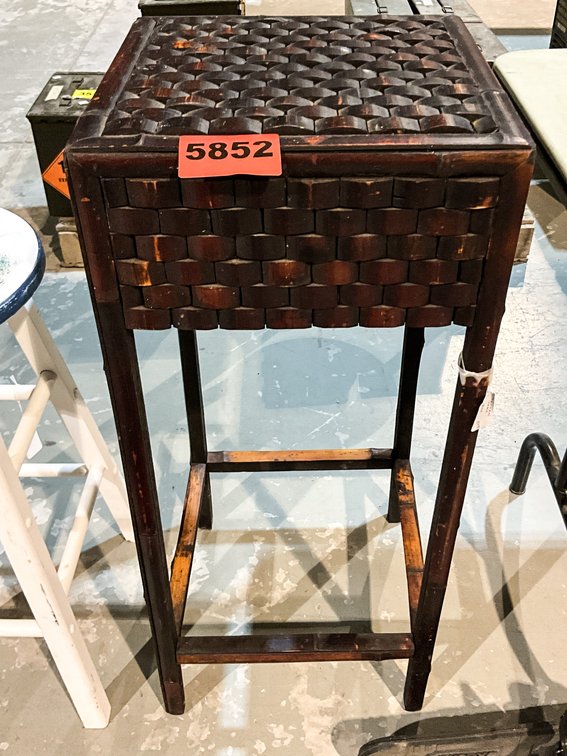 Rattan Plant Stand 