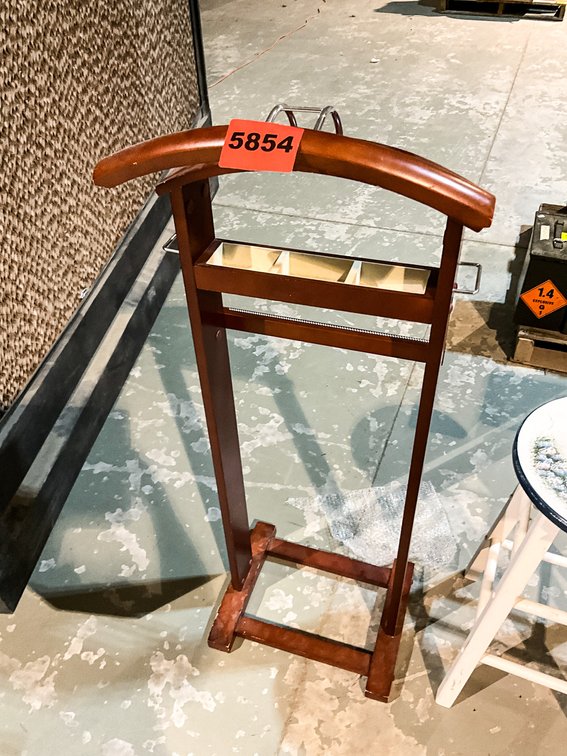 Wooden Valet Stand 