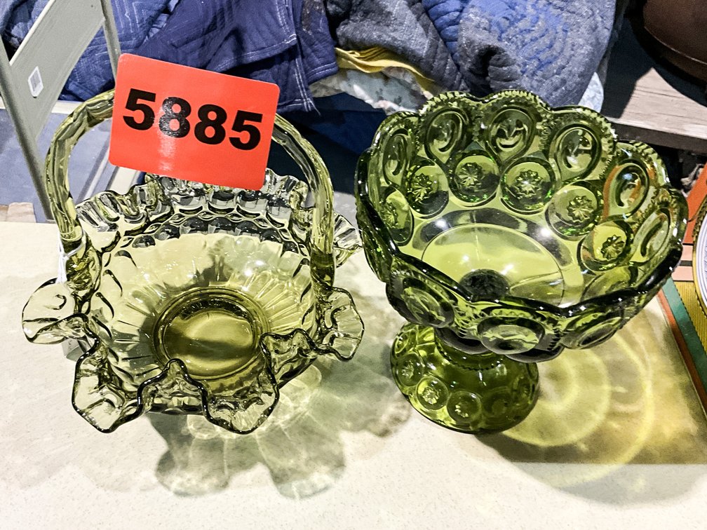 2 Pcs Green Fernton 