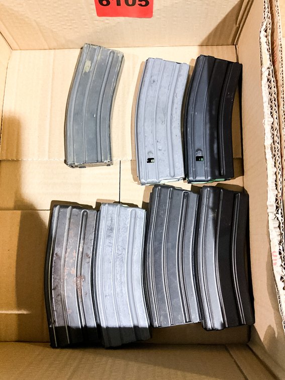 4 - 30 Round 1 - 20 Round 30 Carbine Mags 