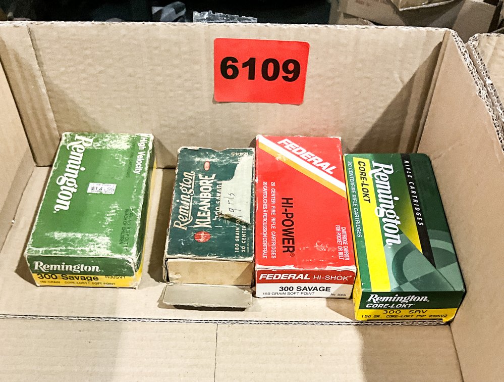 3 - Boxes 300 Savage 