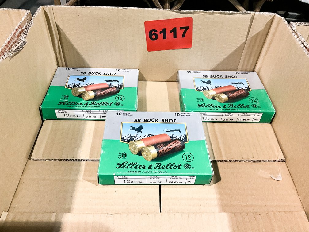 3 - Boxes of 00 12 GA Buck Shot 