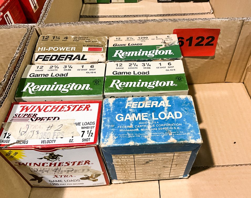 6 - Boxes 12 GA  