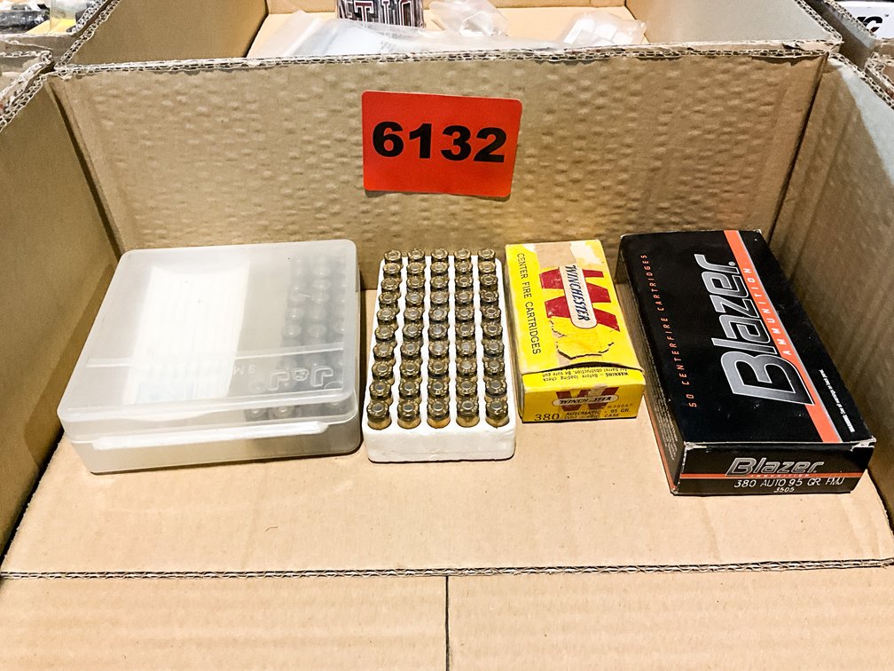 4- Boxes 380 Ammo 