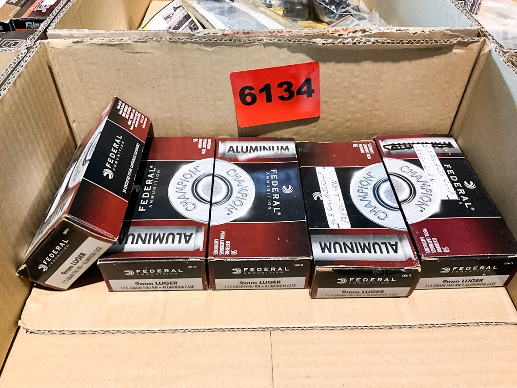 5 - Boxes of 9 MM 