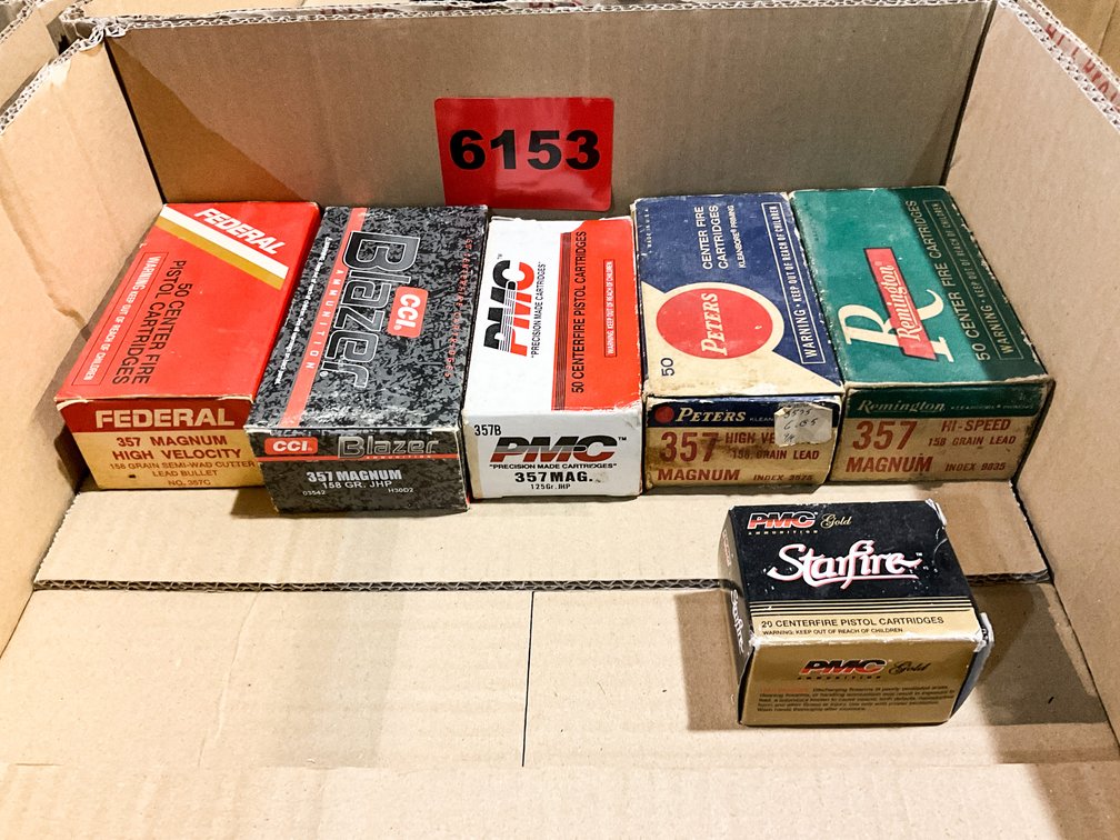 6 - Boxes 357 Mag 