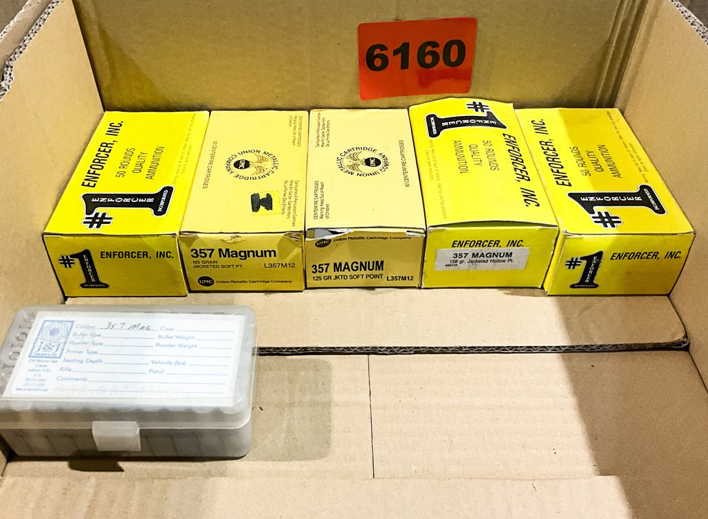 6 - Boxes 357 Mag 