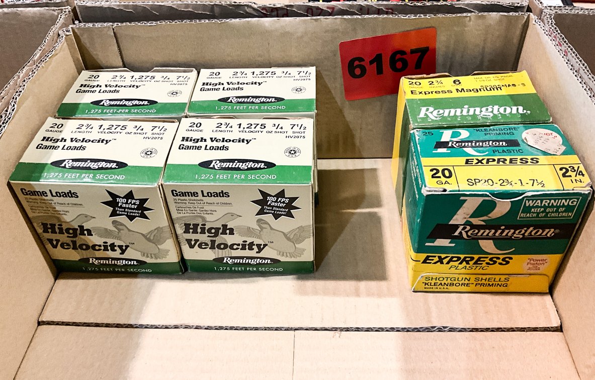 6 - Boxes 20 GA 