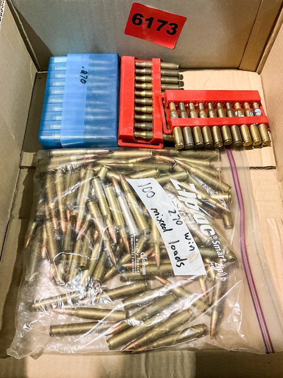 Asst. 270 Ammo (Aprox. 150 Rounds) 