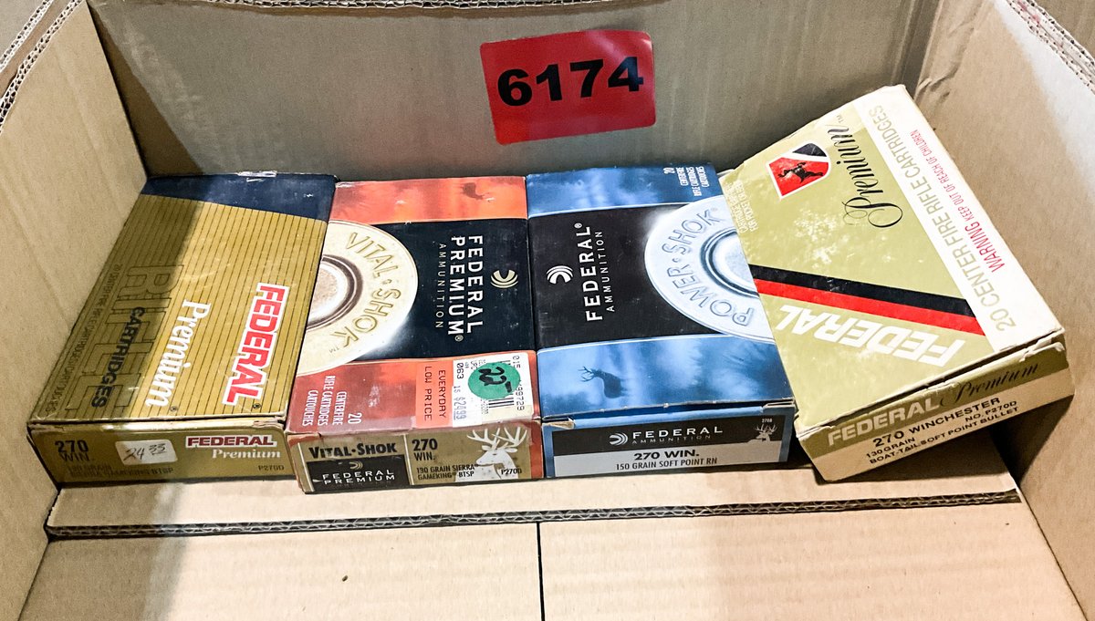 4 - Boxes 270 Ammo 