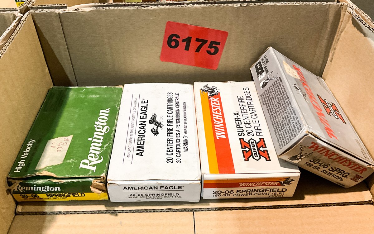 4 - Boxes 30-06  Ammo 