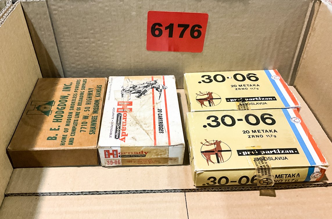 4 - Boxes 30-06 Ammo 