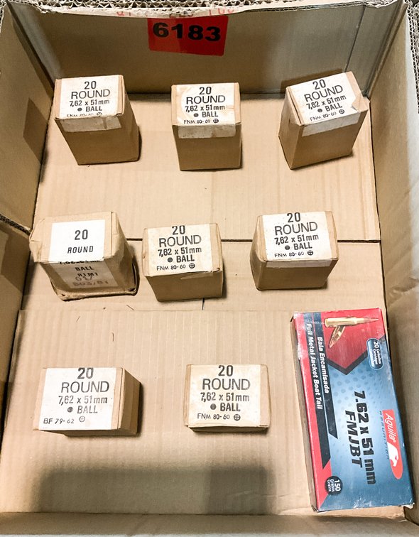 7.62 X 51 Ball 180 Rounds 