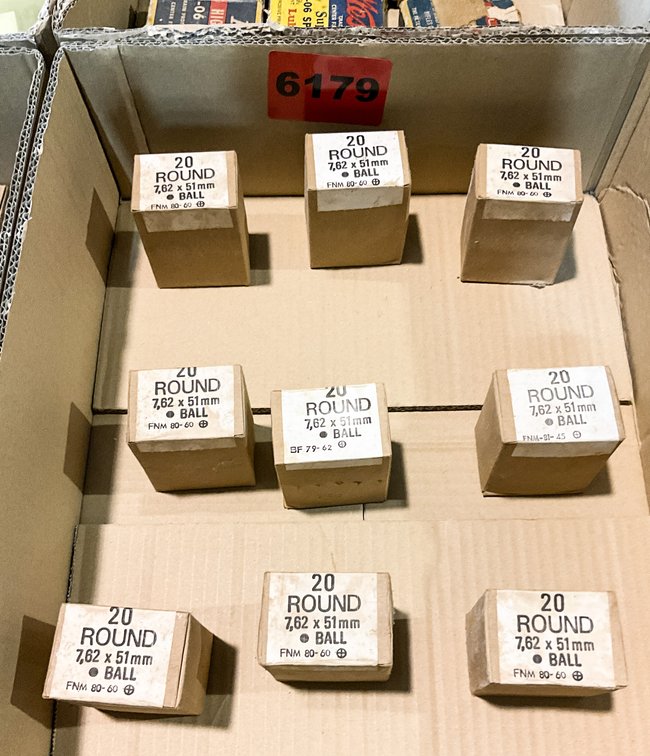 7.62 X51180 Rounds 