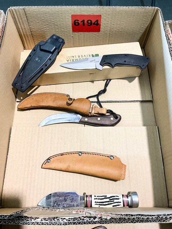 3 - Hunting Knives 