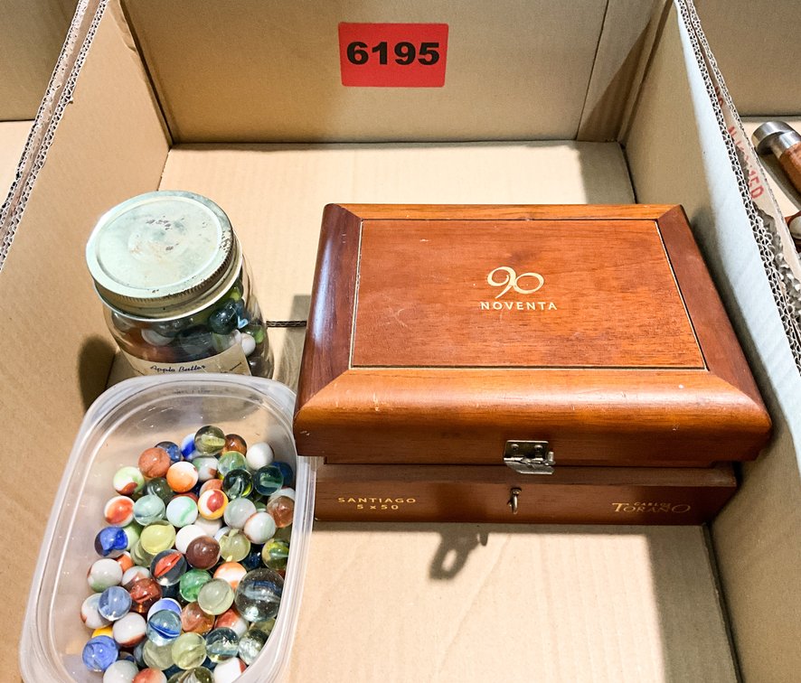 Box Of Asst. Marbles 