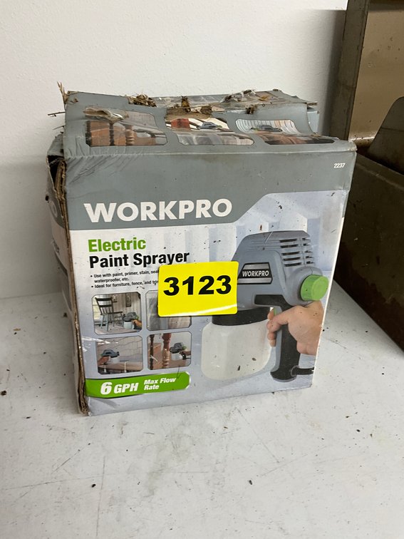 Two Work Pro Electric Print Sprayers 