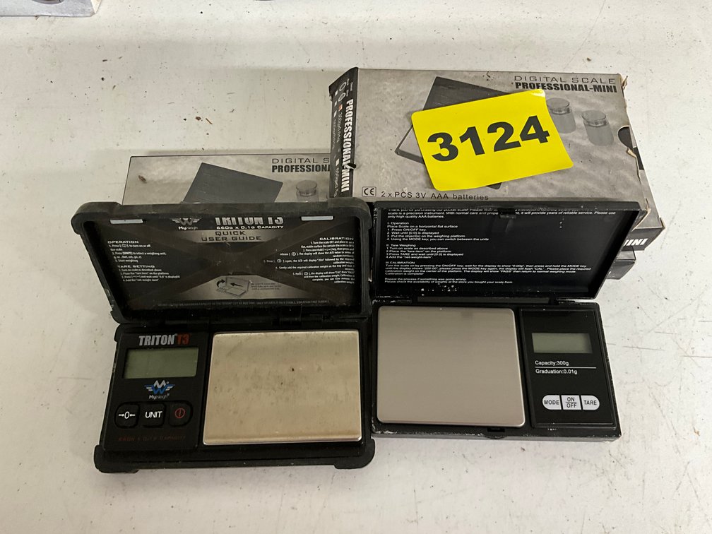Six Bets Of Digital Scales 