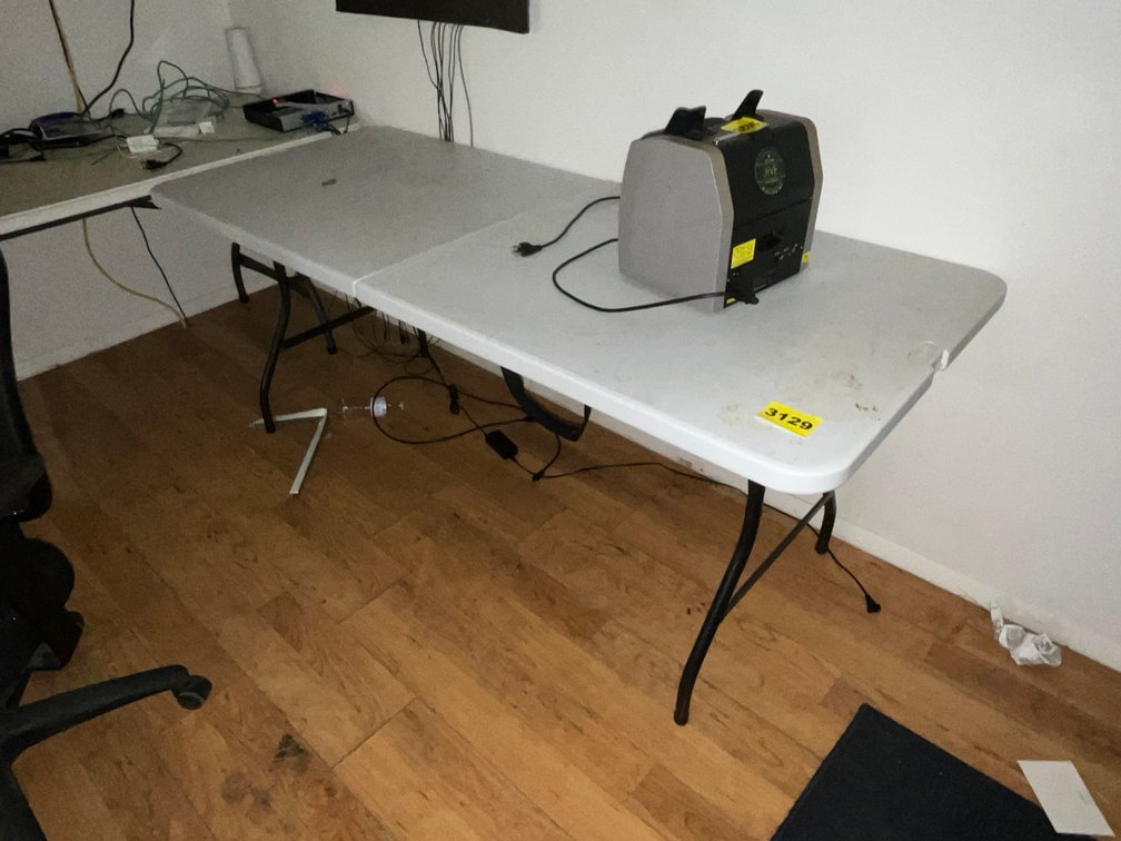 Contents Of Upper Office Tables, Monitors, Couch, Portable AC Unit. Etc