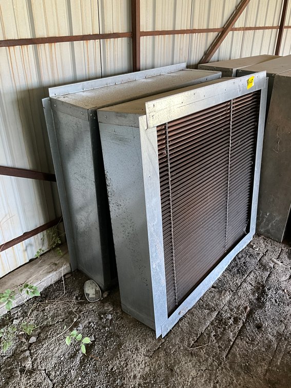 4 Wall Vent Inserts 42"X45"11" Deep 